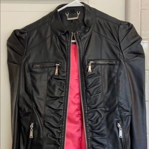 Leather jacket